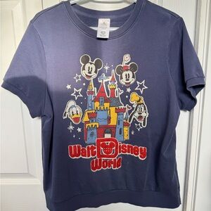Disney Navy T-Shirt Sweater